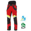 PSS Schnittschutzhose X-Treme Air rot-gelb Gr. 24