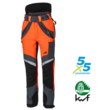 PSS Schnittschutzhosen X-treme Air orange-grau Gr. 50